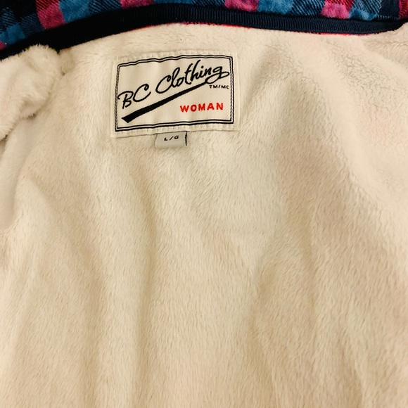 BC clothing checkered long sleeve - Picture 7 of 7